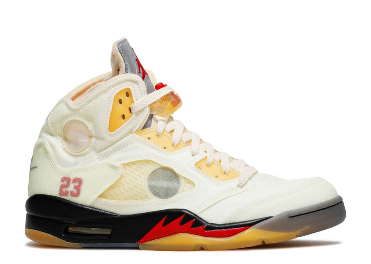 AIR JORDAN 5 X OFF-WHITE SP 'SAIL'