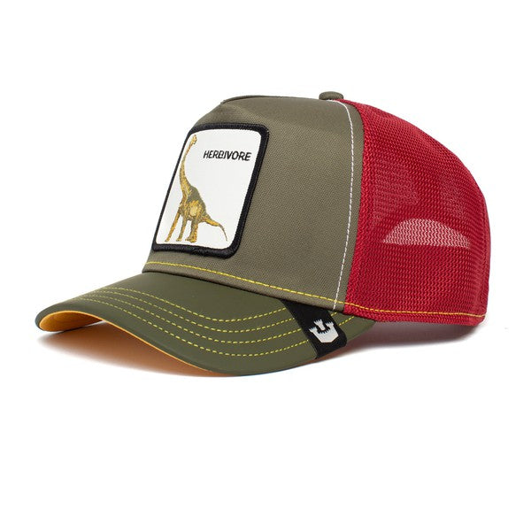 Thunder Lizard Trucker Cap - Olive