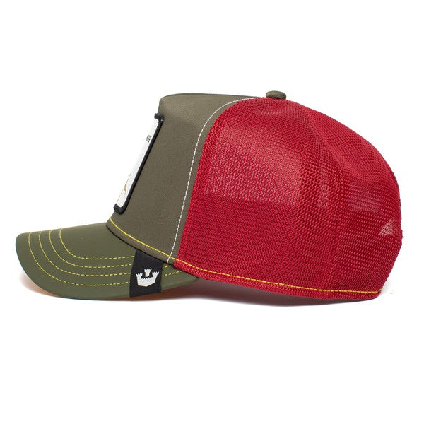 Thunder Lizard Trucker Cap - Olive