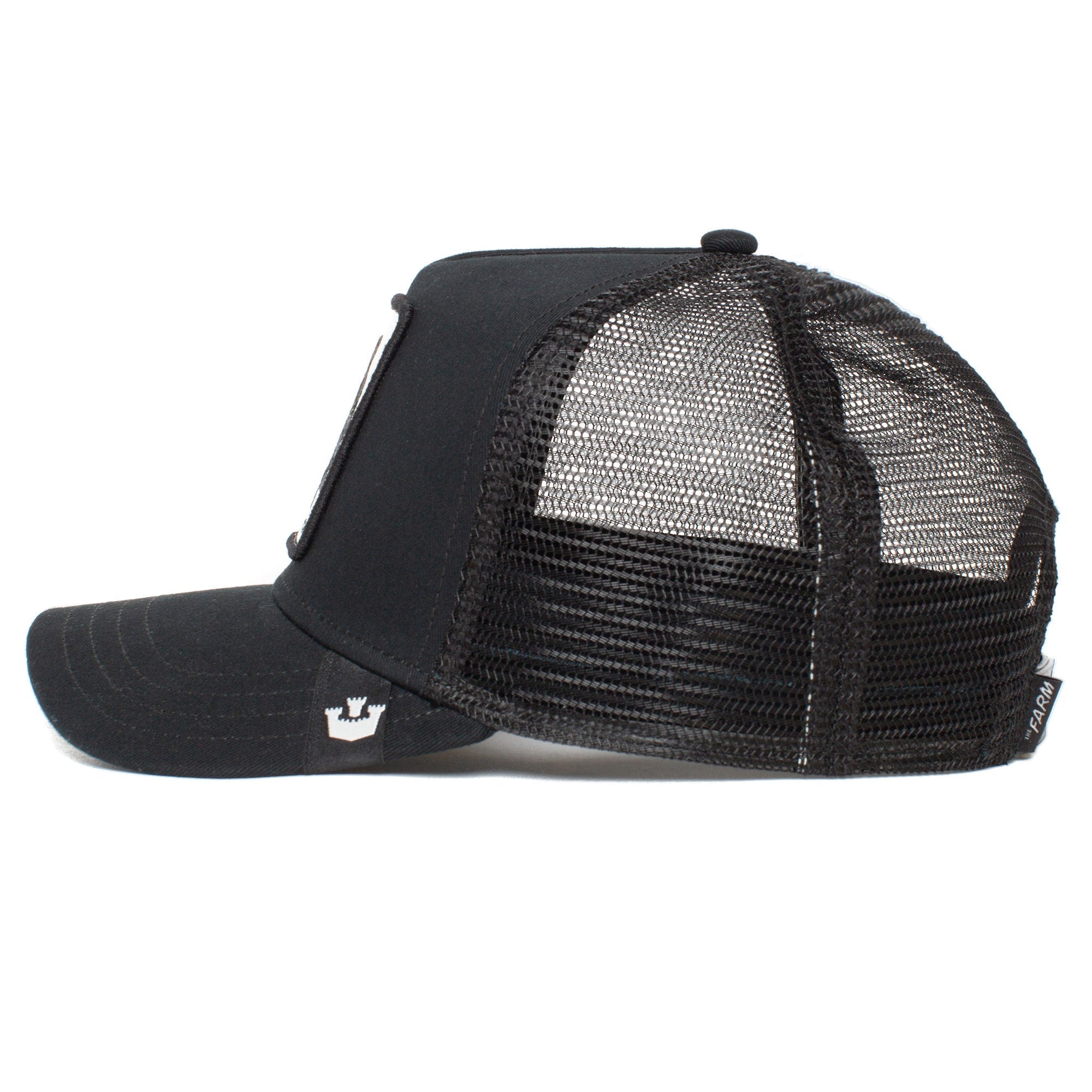 Panther Trucker Cap - Black