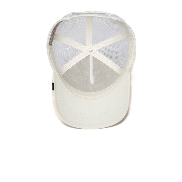 Panther Trucker Cap - White