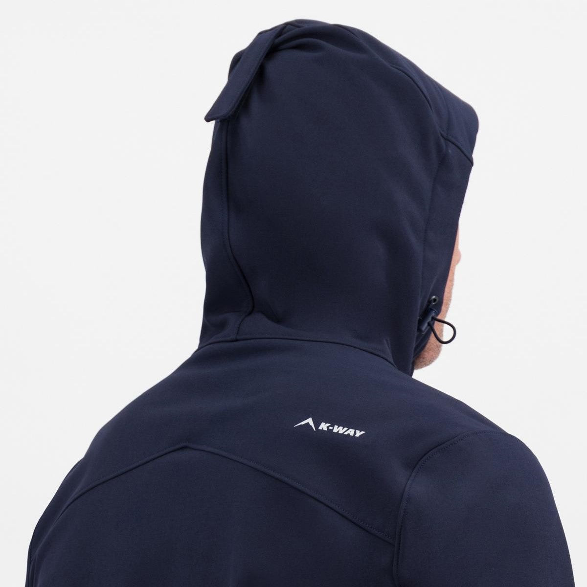 K-WAY MEN'S APEX SOFTSHELL HOODIE