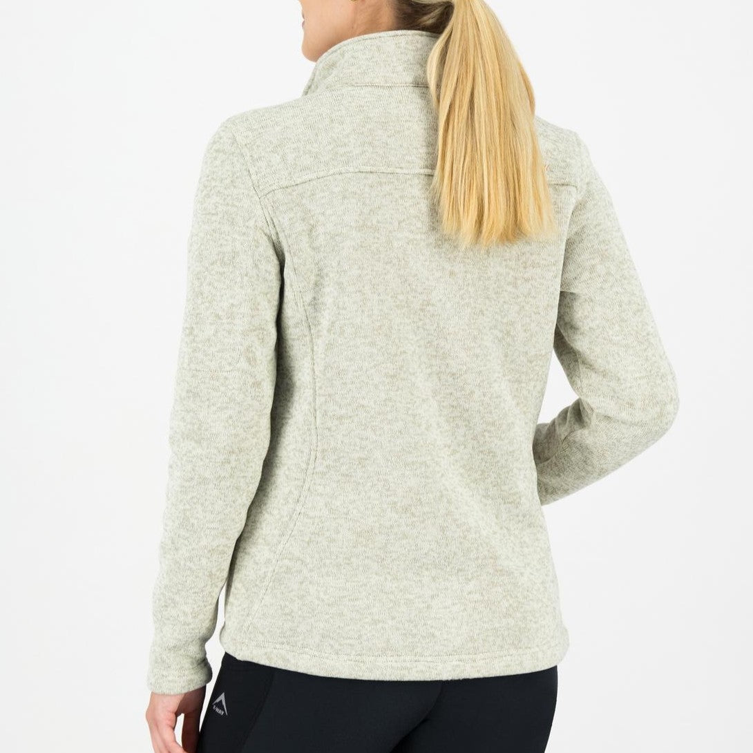 K-WAY WOMEN'S MELISSA KNITTED FLEECE JACKET