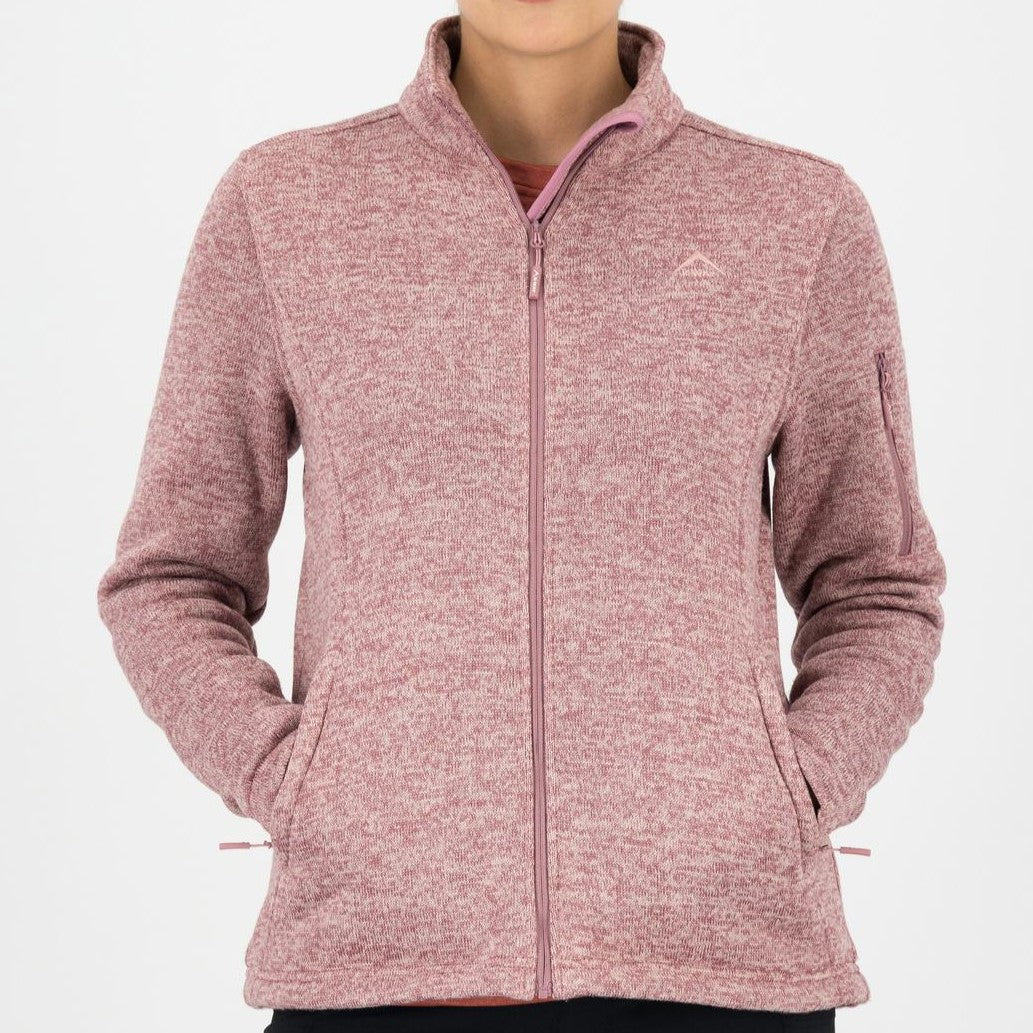 K-WAY WOMEN'S MELISSA KNITTED FLEECE JACKET