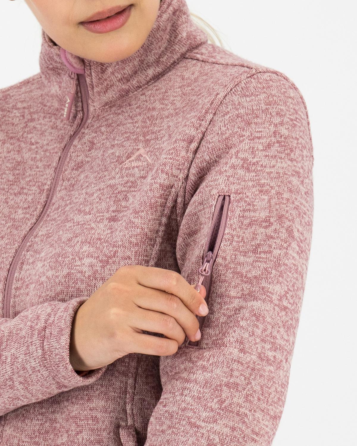 K-WAY WOMEN'S MELISSA KNITTED FLEECE JACKET