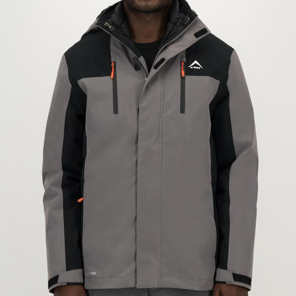 K-WAY MEN'S HUDSON 3-IN-1 JACKET