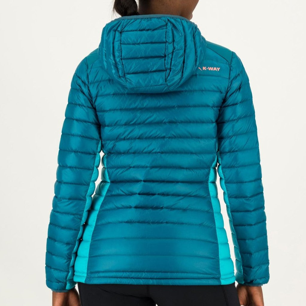 K-WAY EXPEDITION SERIES WOMEN'S MOUNT WHITNEY HOODED DOWN JACKET