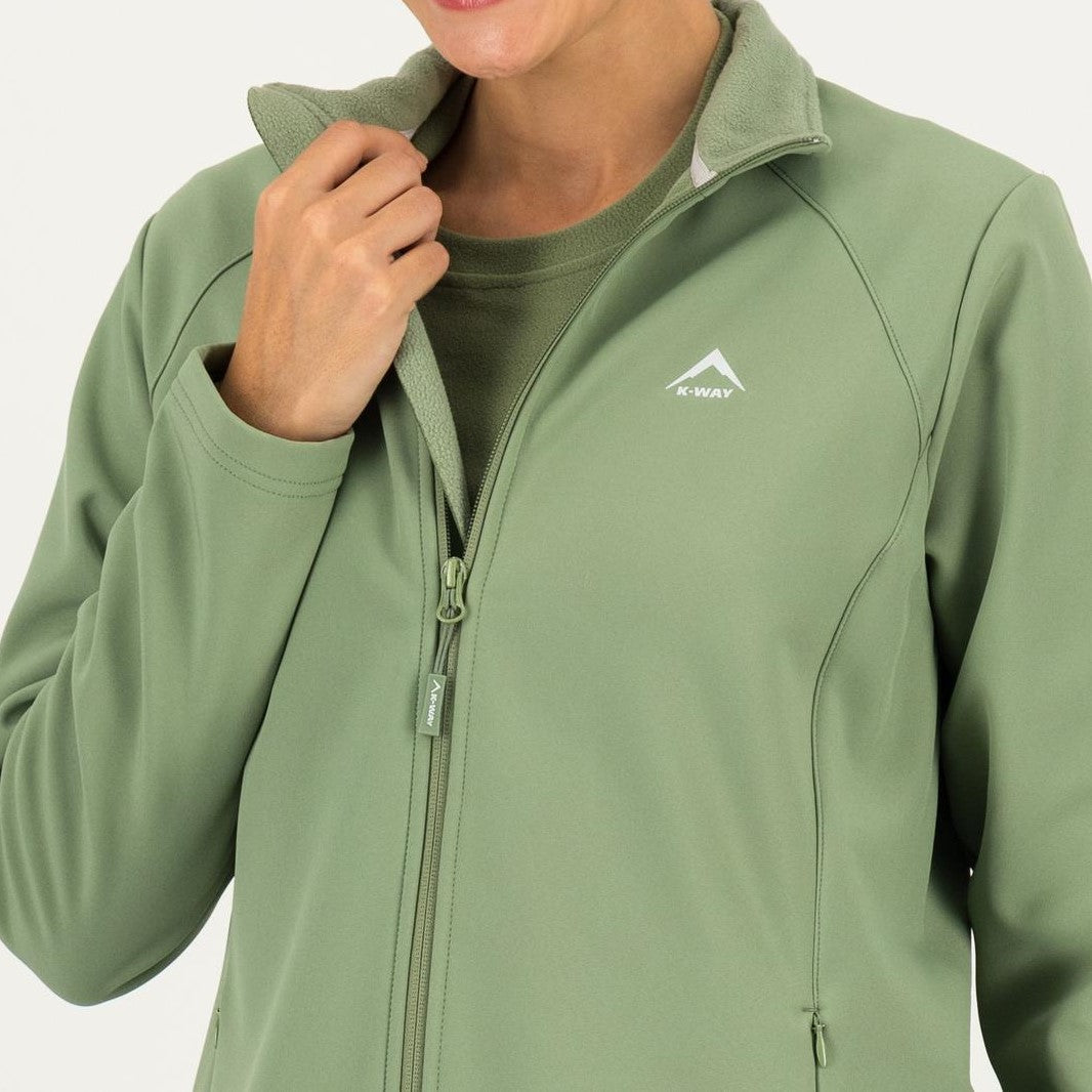 K-WAY WOMEN'S MIRA ECO 22 SOFTSHELL JACKET