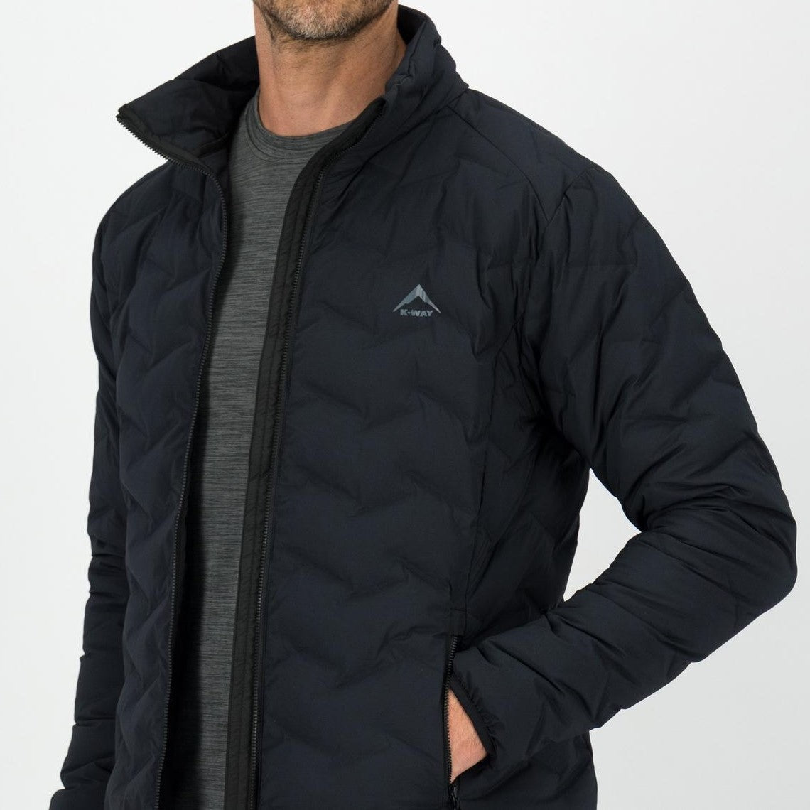 K-WAY MEN’S MAKALU 2.0 DOWN PUFFER JACKET