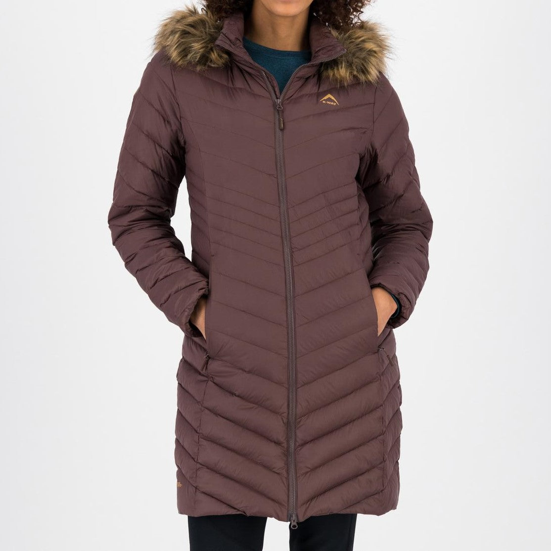 K-WAY WOMEN’S YALA DOWN PUFFER COAT