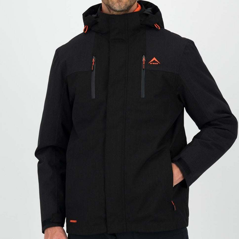 K-WAY MEN’S HUDSON 3-IN-1 JACKET