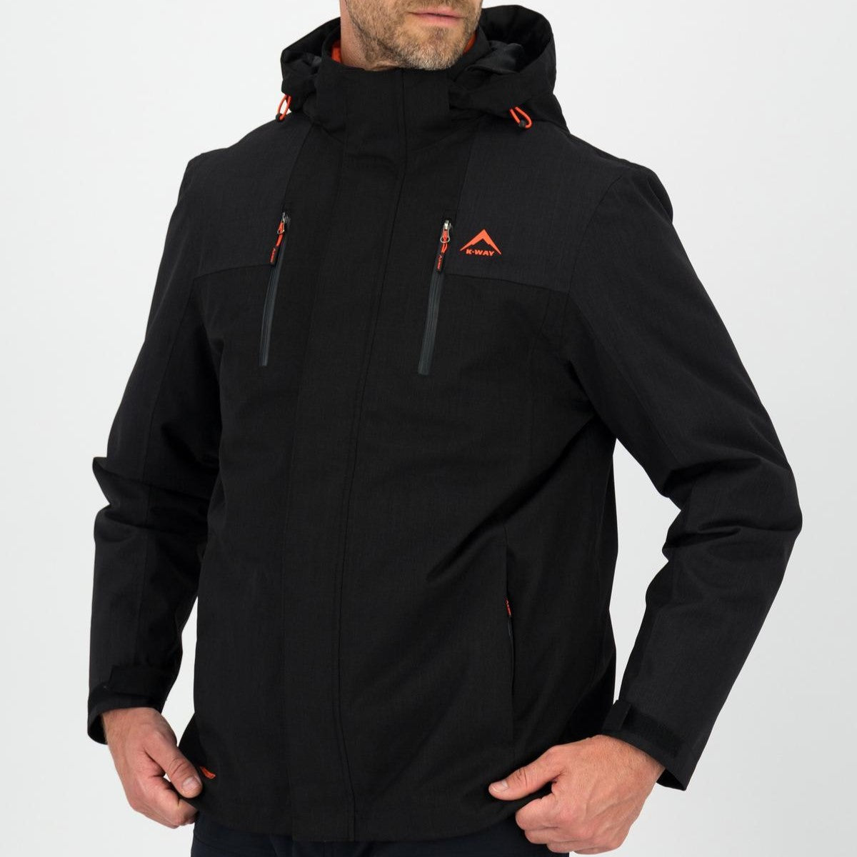 K-WAY MEN’S HUDSON 3-IN-1 JACKET