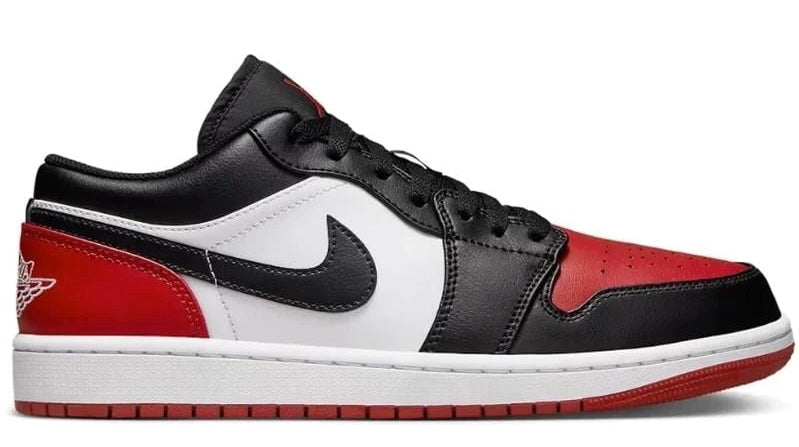 JORDAN 1 LOW BRED TOE 2.0