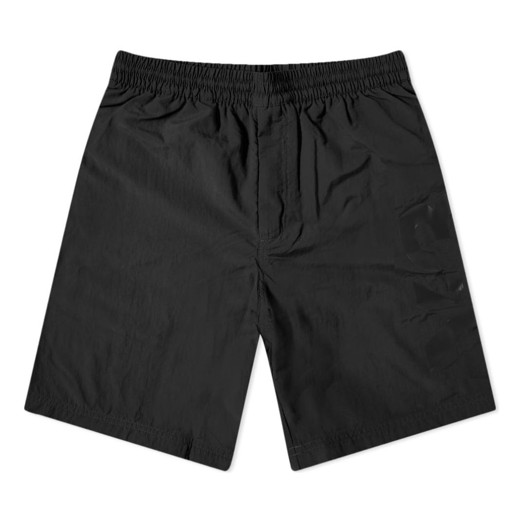 adidas Y-3 Large Logo Mid Length Swim Shorts 'Black White' GT5251