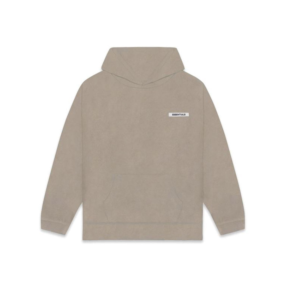 FOG ESSENTIALS POLAR FLEECE HOODIE TAUPE -