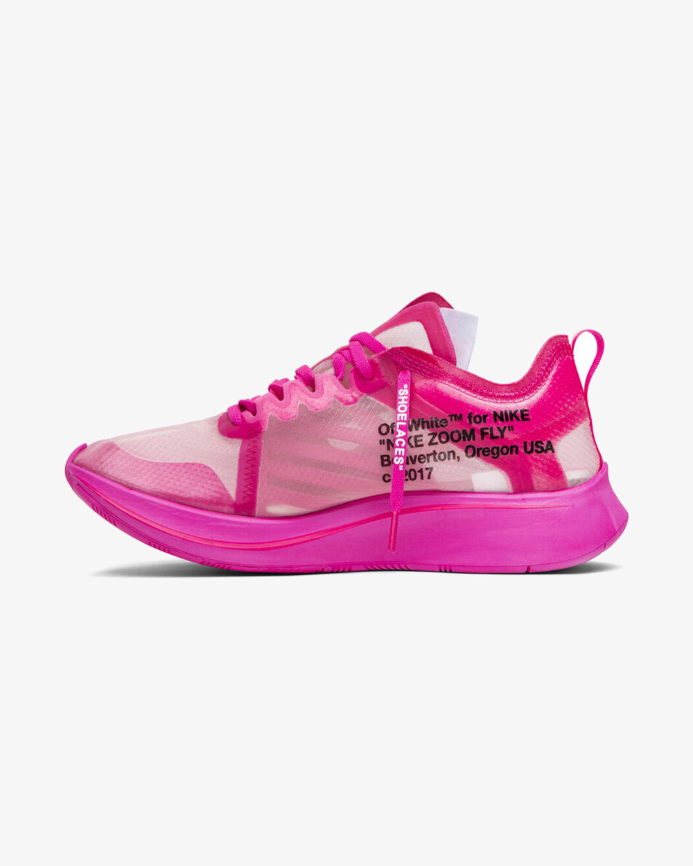 NIKE X OFF WHITE ZOOMFLY 2018 PINK