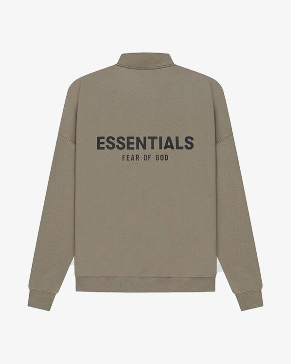 FOG ESSENTIALS SS21 TAUPE HALF ZIP MOCKNECK