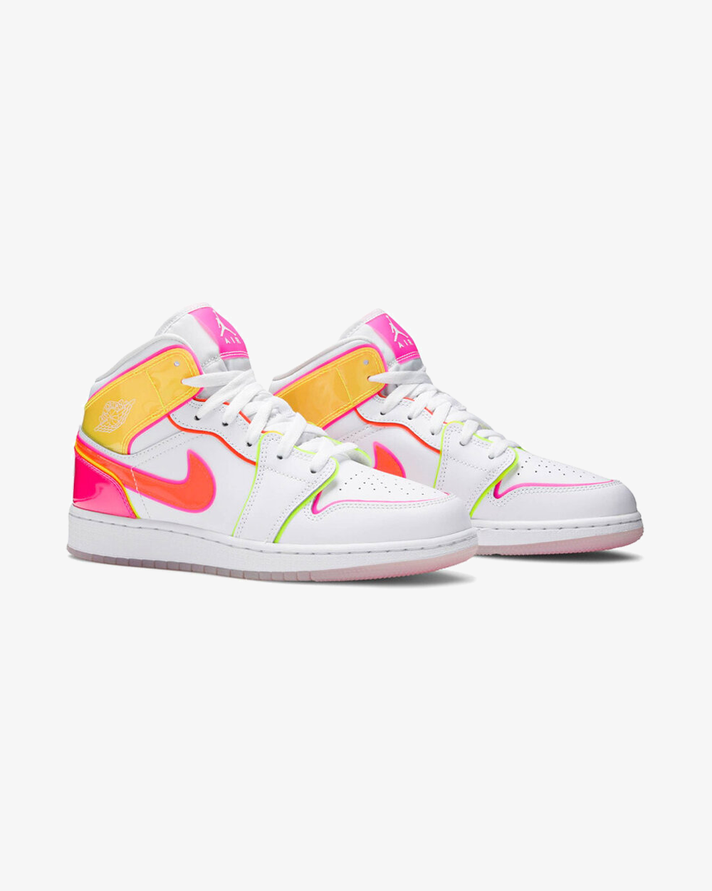 NIKE AIR JORDAN1 MID GS EDGE GLOW