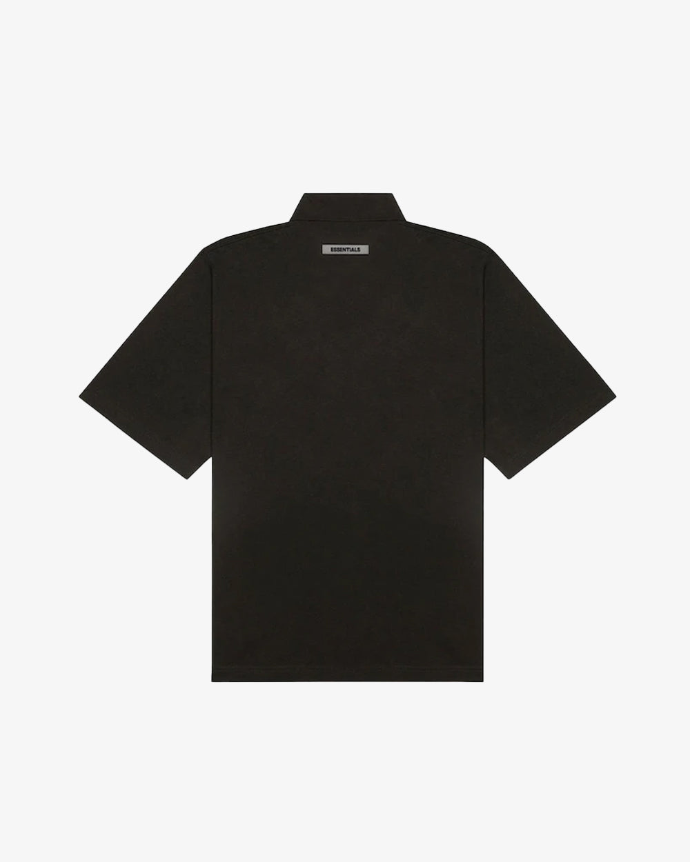 FOG ESSENTIALS SS20 REFLECTIVE BOXY POLO WEATHER BLACK