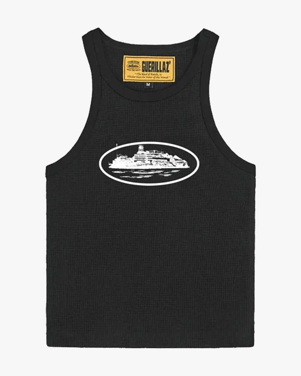 CORTEIZ GUERILLAZ BLACK WOMENS TANK TOP