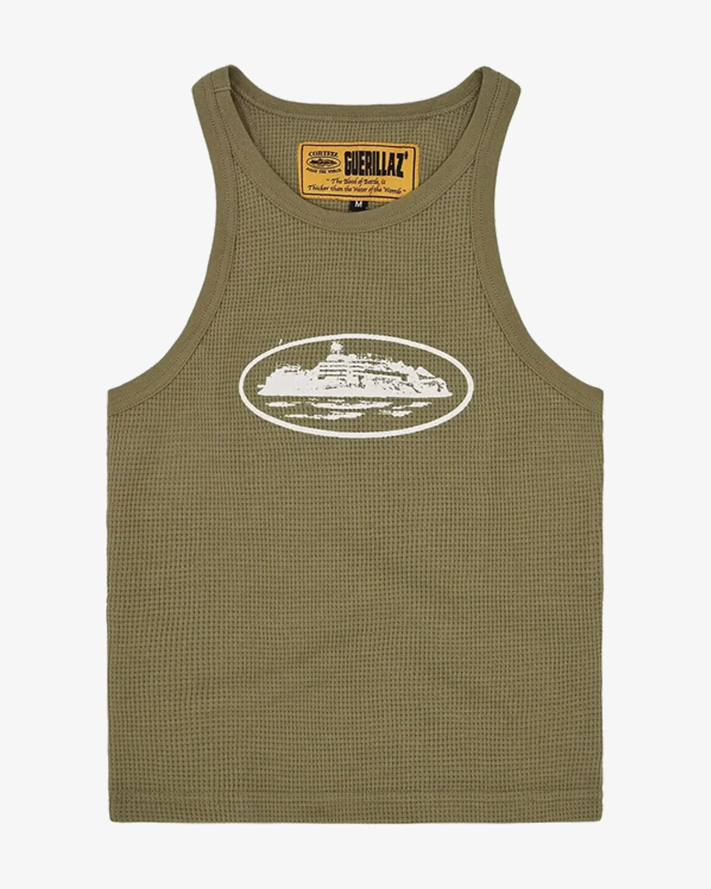 CORTEIZ GUERILLAZ OLIVE WOMENS TANK TOP