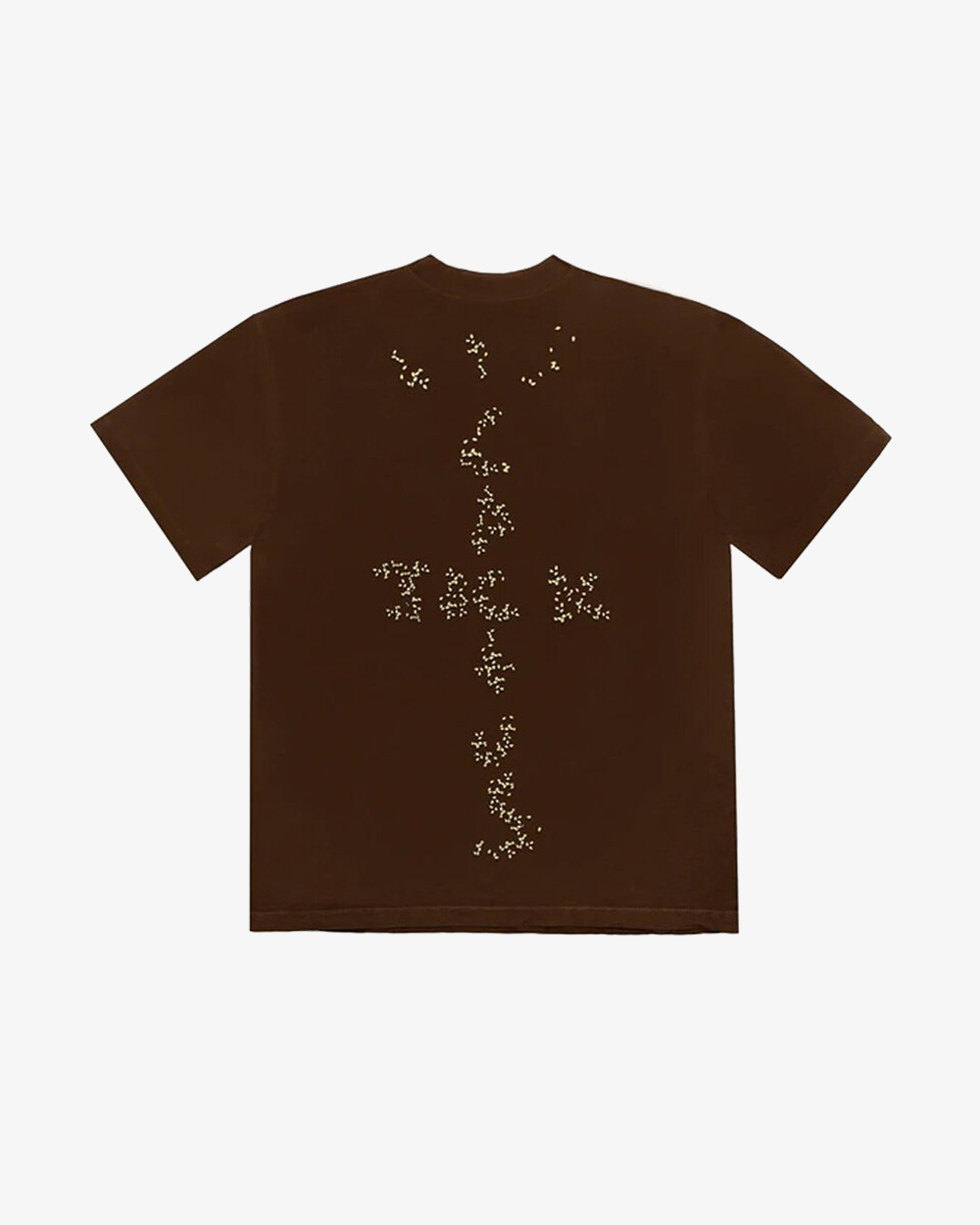 TRAVIS SCOTT X MCDONALDS SESAME 3 TEE BROWN (NEW)