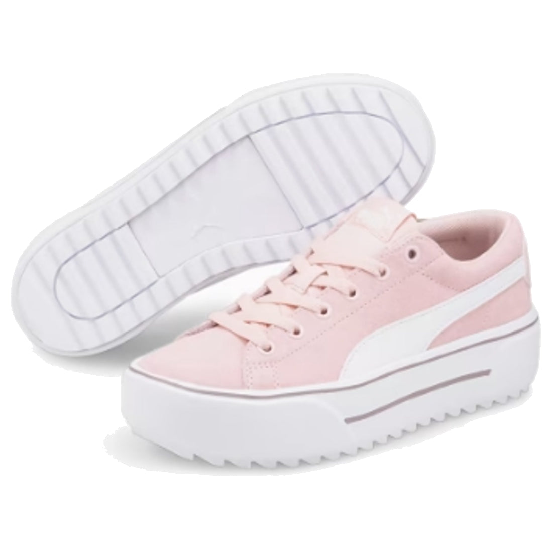 (WMNS) PUMA Kaia Platform SD 'Pink White' 382707-04