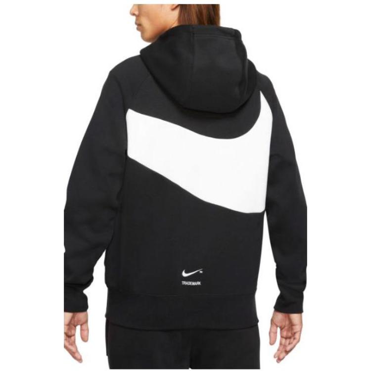 Nike Sportswear Swoosh Tech Fleece Pullover Hoodie 'Black' DD8222-010