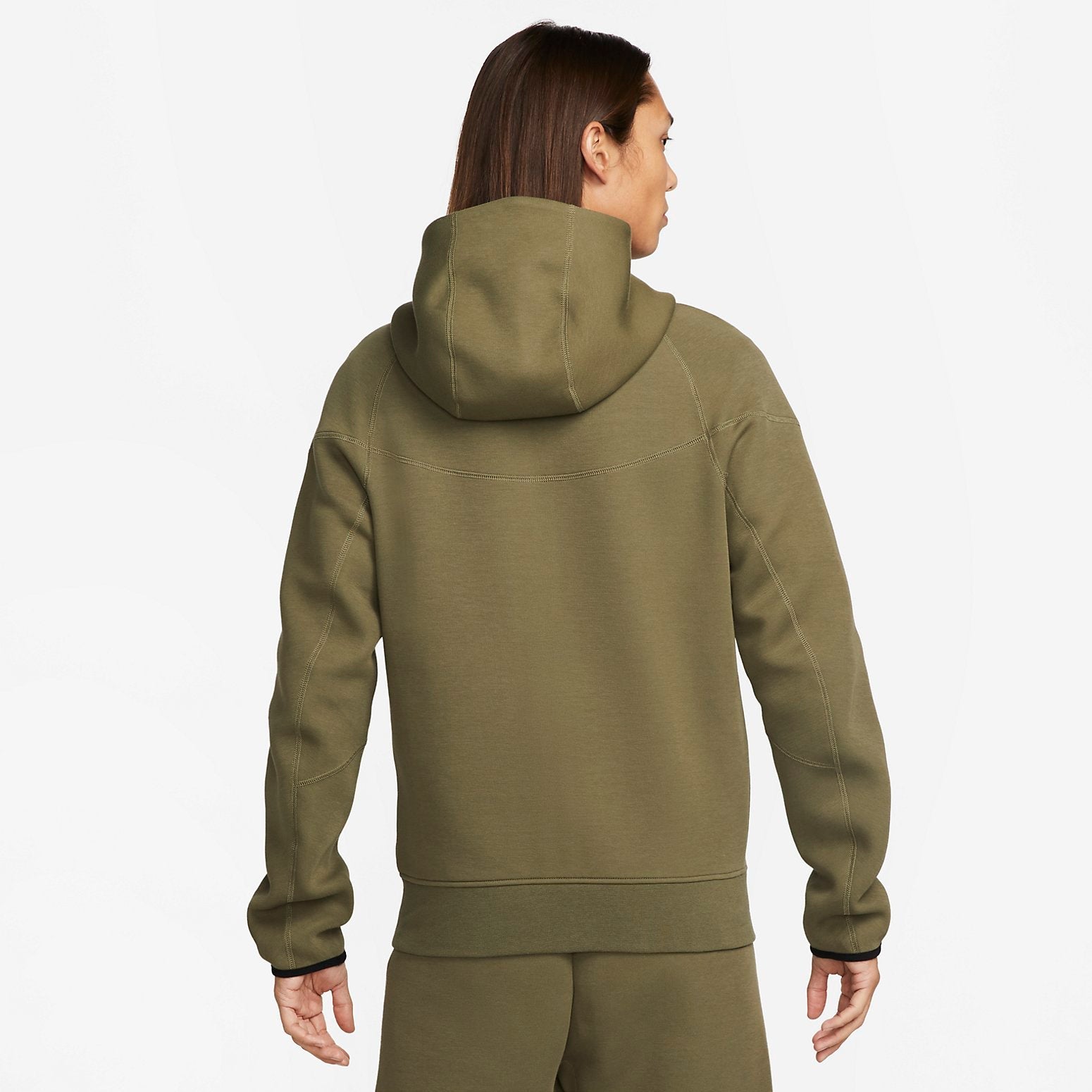 Nike Tech Fleece Full Zip Windrunner Jackets 'Olive Green' FB7922-222