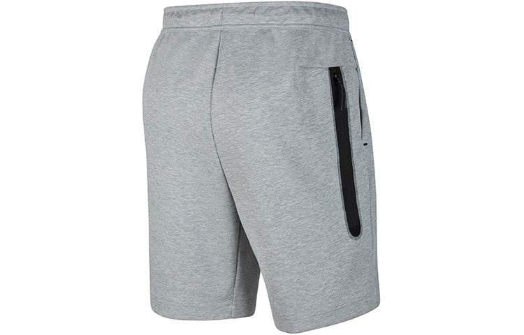 Nike Sportswear Tech Fleece Athleisure Casual Sports Knit Breathable Shorts Gray CU4504-063