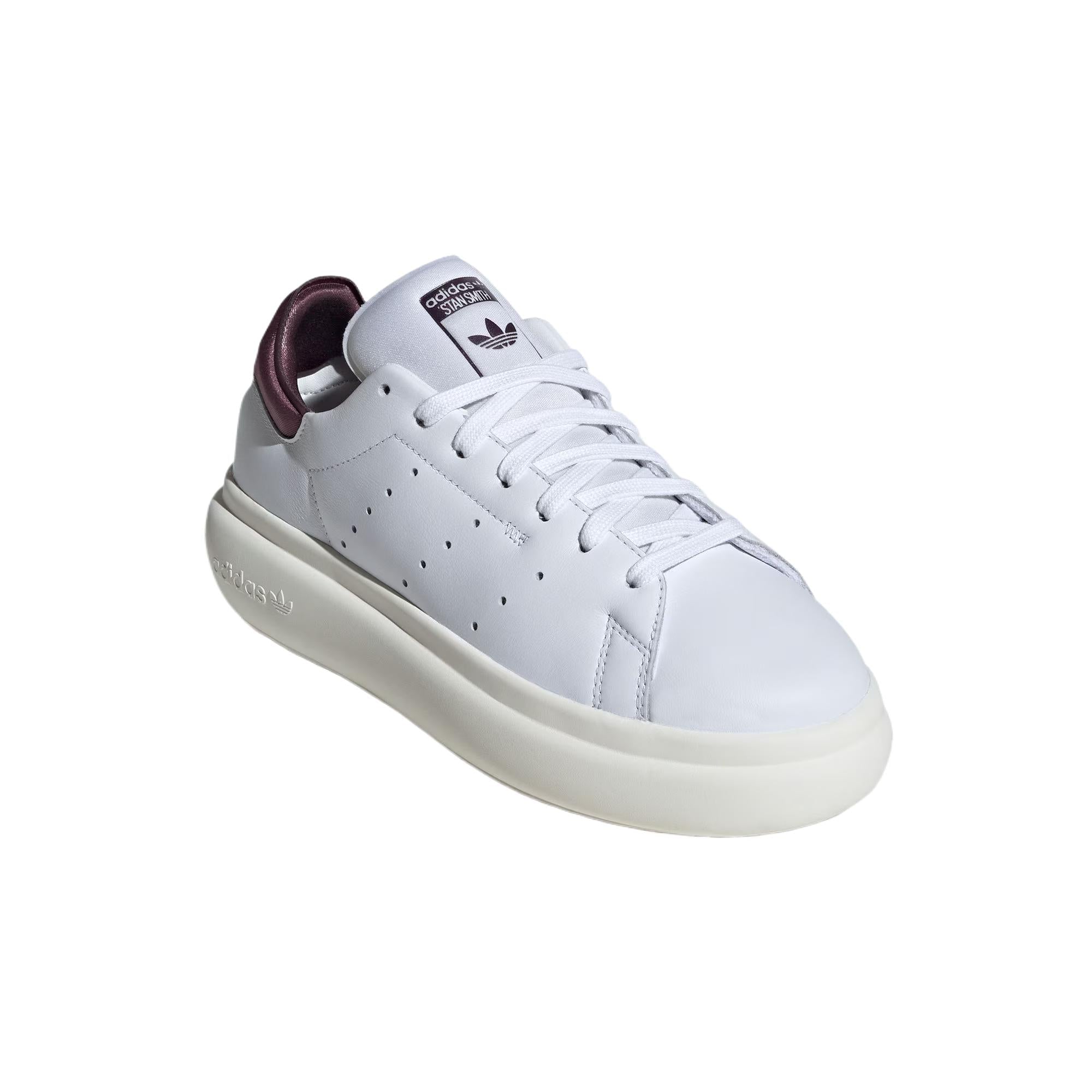 (WMNS) adidas Stan Smith PF 'White Burgundy' IF7012