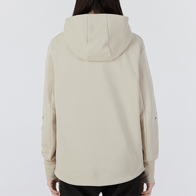 (WMNS) Nike Sportswear Tech Fleece Full-Zip Hoodie Jacket 'Beige' DD5625-206