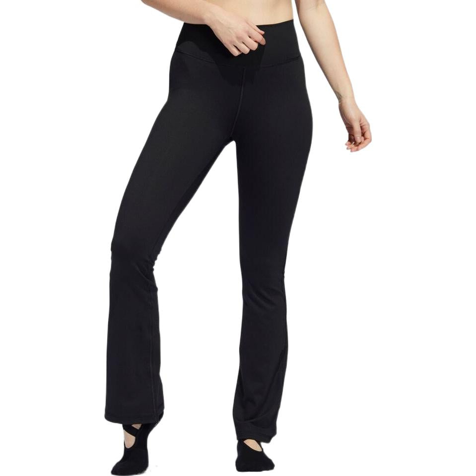 (WMNS) adidas Yoga Studio Flared Leggings 'Black' H64194