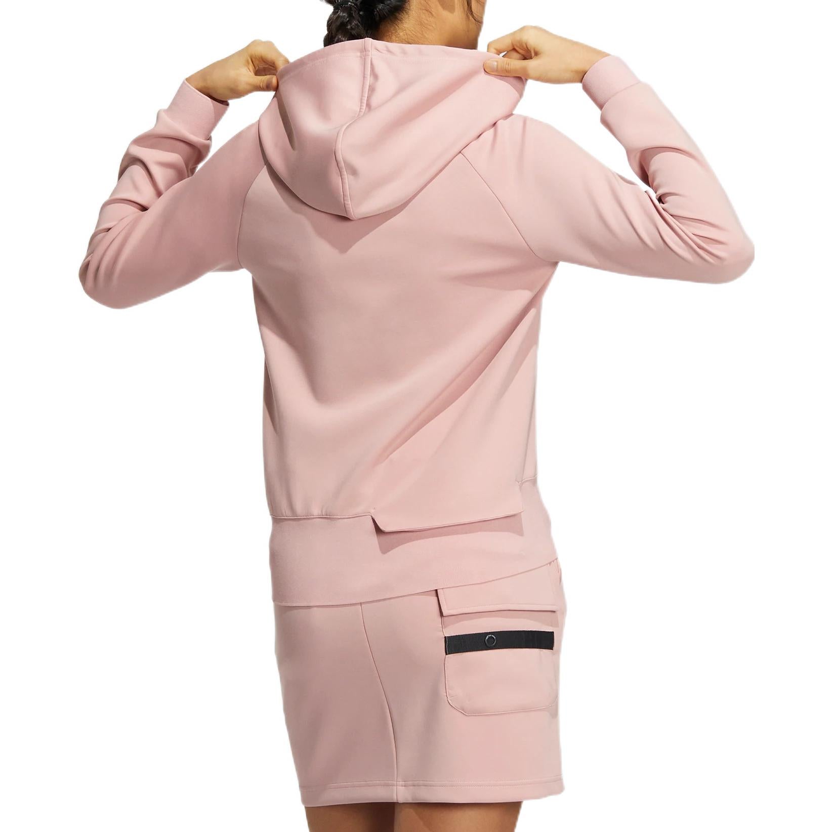 (WMNS) adidas Go-To Hood Long Sleeve Sweatshirt 'Pink' H64644