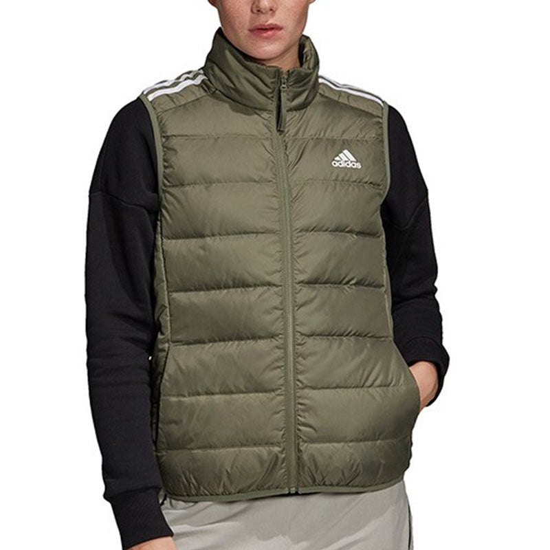 (WMNS) adidas Essentials Sleeveless Jacket  'Green' GH4587