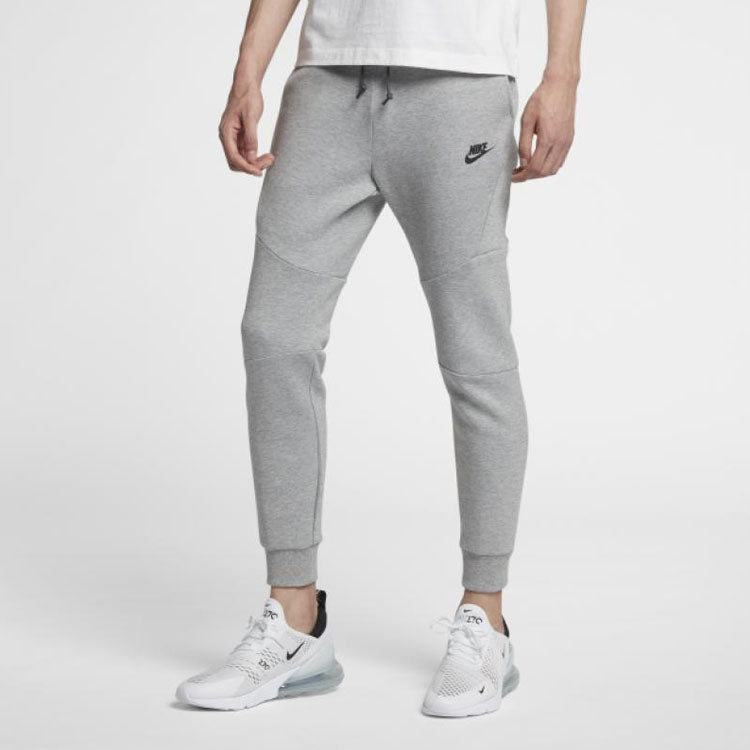 Nike Tech Fleece Jogger Pants Slim Fit Sports Long Pants Gray 805163-063