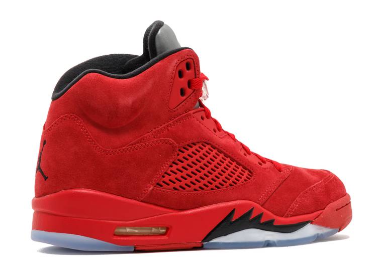 AIR JORDAN 5 RETRO 'RED SUEDE'