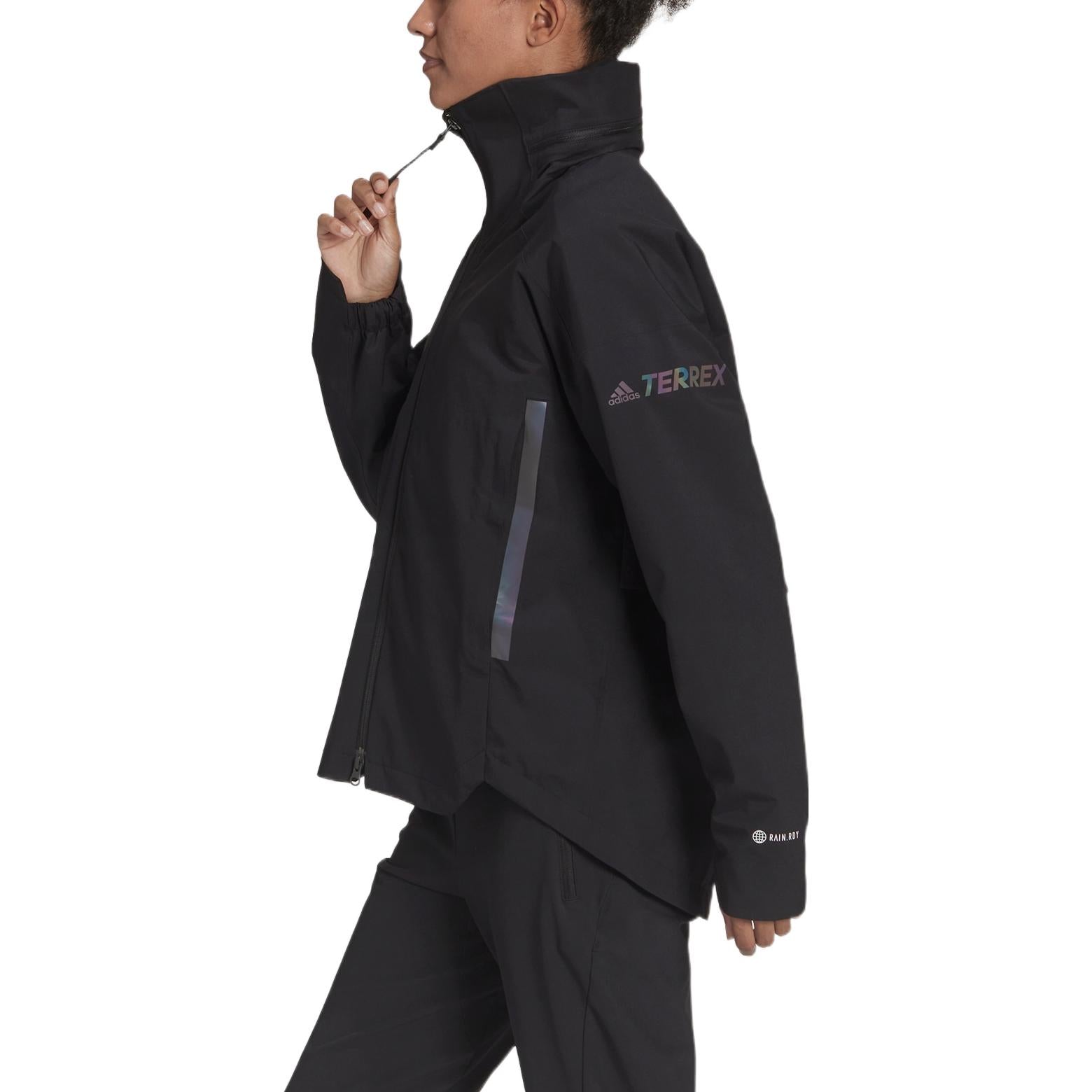 (WMNS) adidas Terrex CT MYSHELTER RAIN.RDY Jacket 'Black' H65706