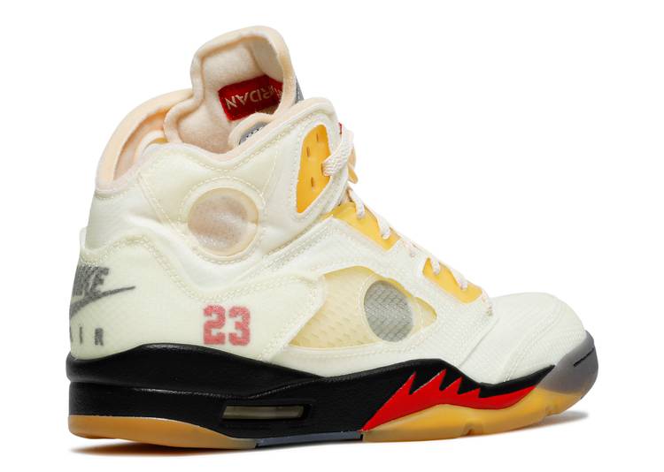 AIR JORDAN 5 X OFF-WHITE SP 'SAIL'