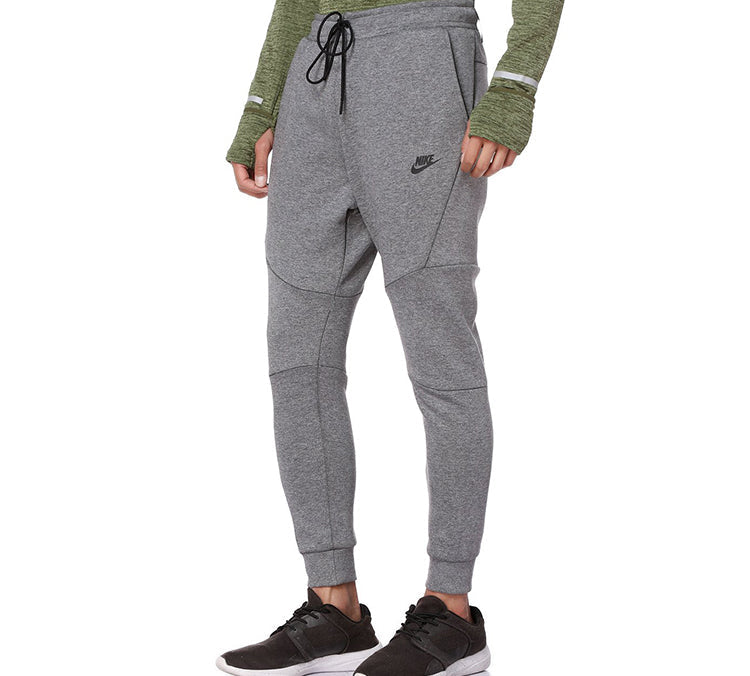 Nike Sportswear Tech Fleece Sport Casual Knit Pants Men Light Grey Gery 805163-091