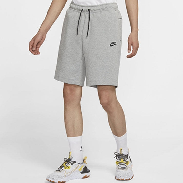 Nike Sportswear Tech Fleece Athleisure Casual Sports Knit Breathable Shorts Gray CU4504-063