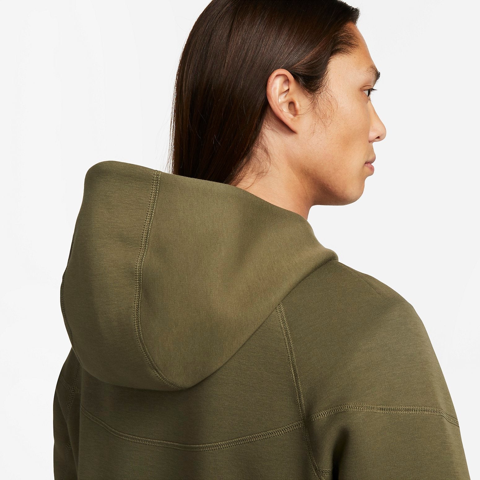 Nike Tech Fleece Full Zip Windrunner Jackets 'Olive Green' FB7922-222