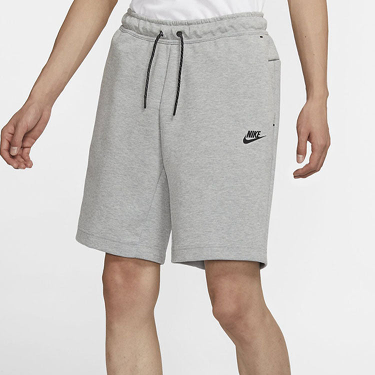 Nike Sportswear Tech Fleece Athleisure Casual Sports Knit Breathable Shorts Gray CU4504-063