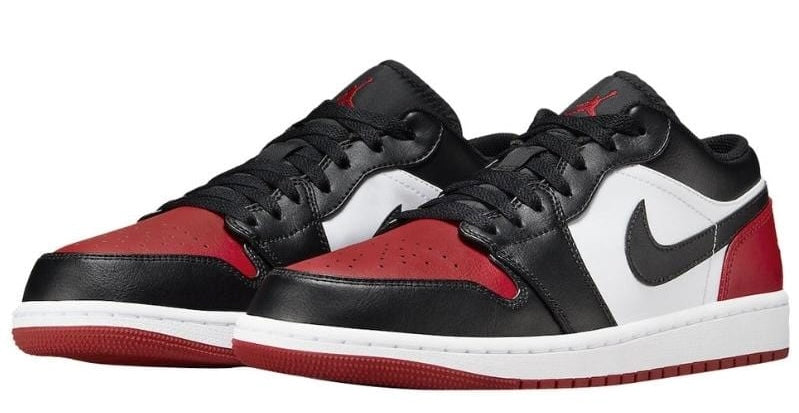 JORDAN 1 LOW BRED TOE 2.0