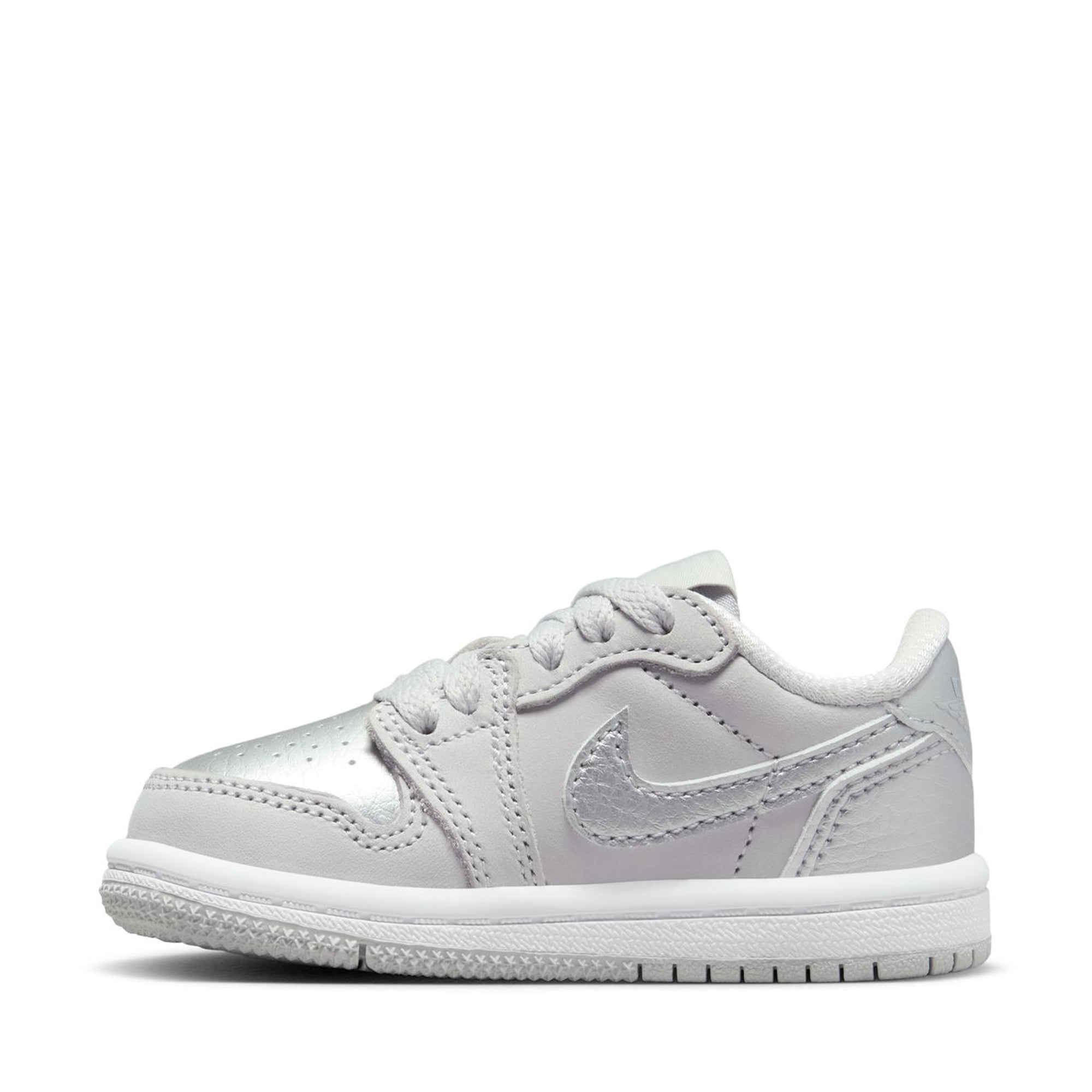 Jordan 1 Retro Low OG 'Silver' (TD) - Neutral Grey/Metallic Silver