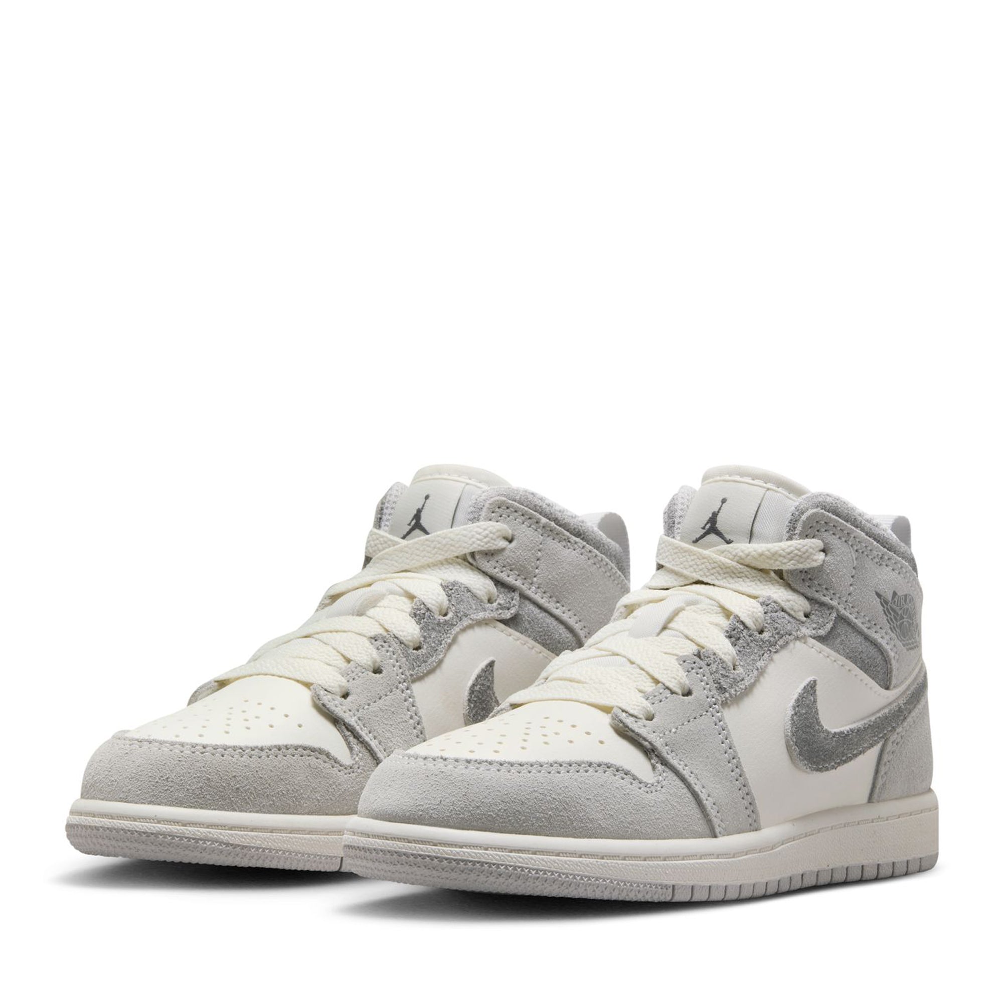 Jordan 1 Mid SE (PS) - Neutral Grey/Smoke Grey