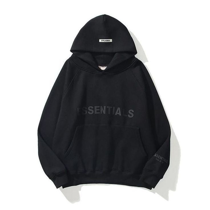 Fear of God Essentials 3D Silicon Applique Pullover Hoodie