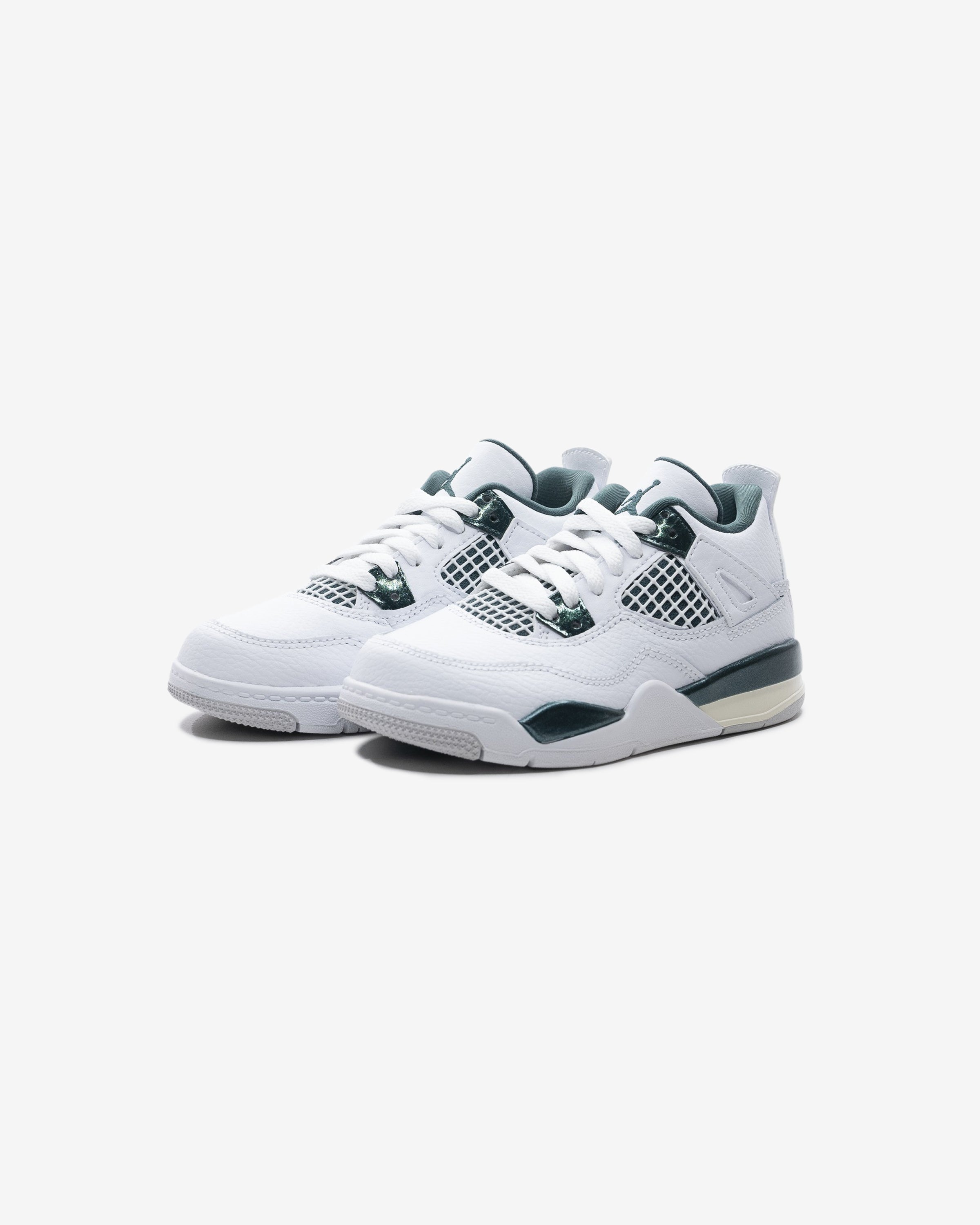 JORDAN PS AJ 4 RETRO - WHITE/ OXIDIZEDGREEN