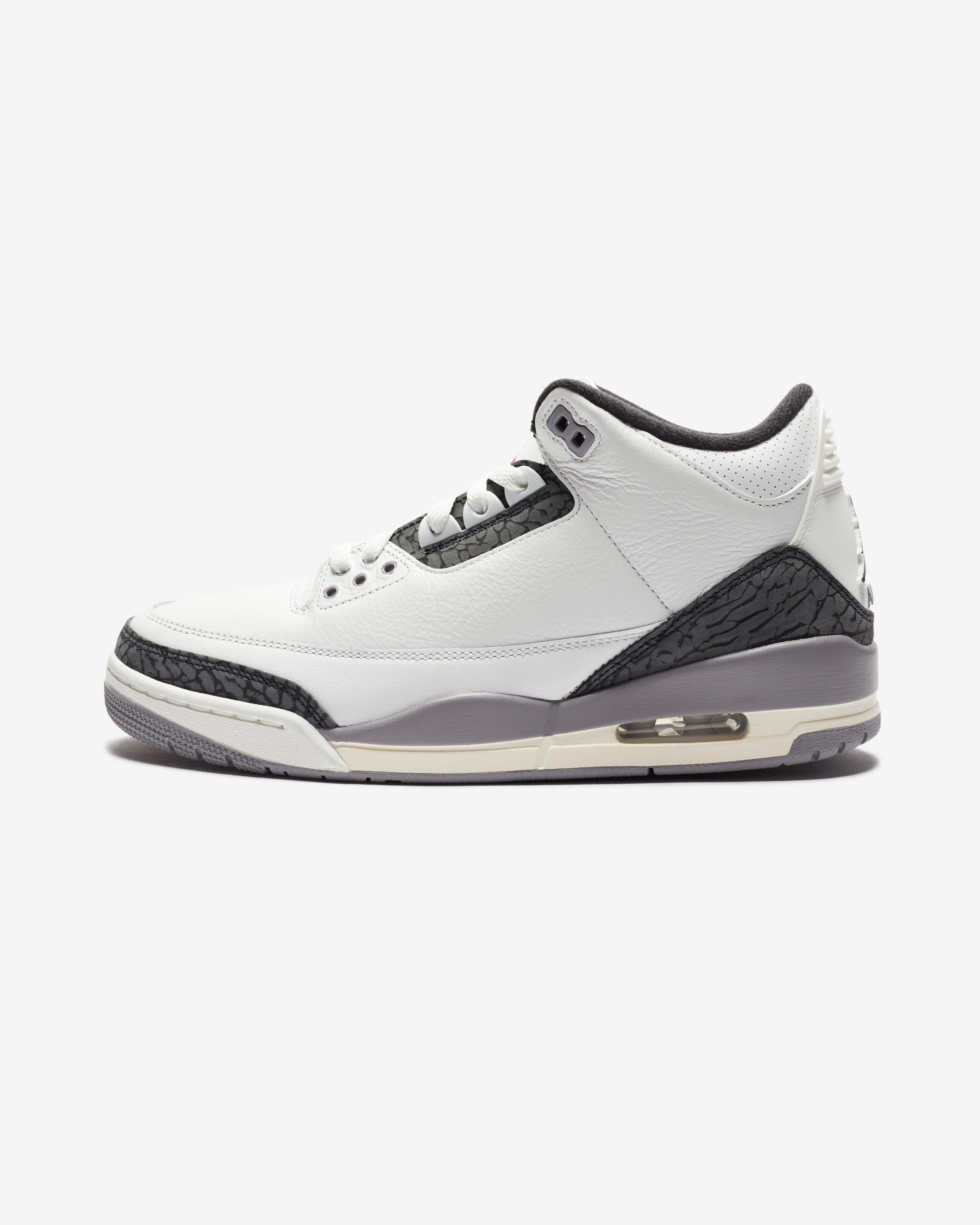 JORDAN AJ 3 RETRO - SUMMITWHITE/ FIRERED/ CEMENTGREY