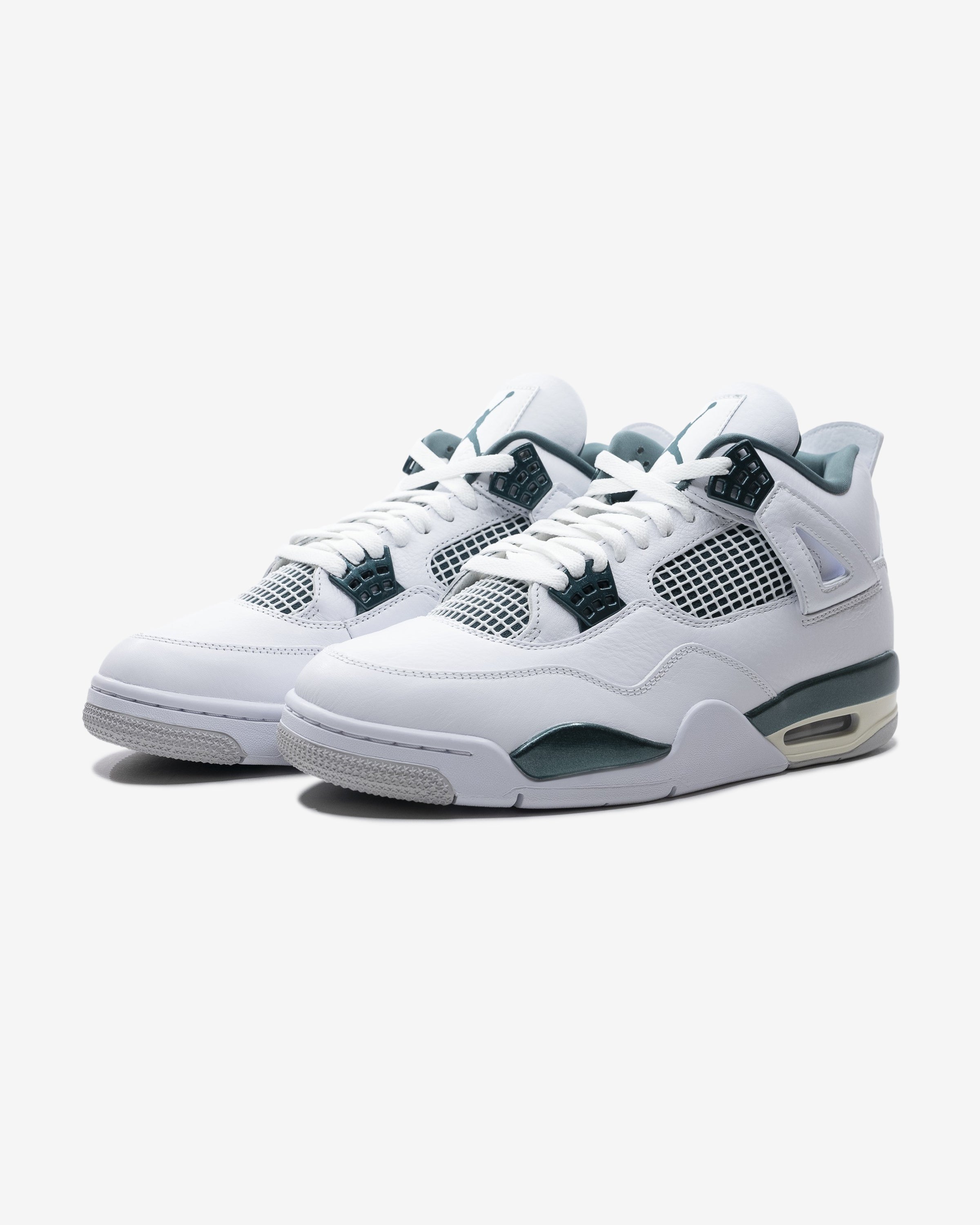 JORDAN AJ 4 RETRO - WHITE/ OXIDIZEDGREEN